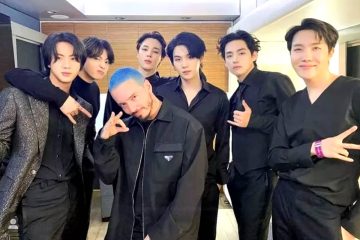 J Balvin con BTS