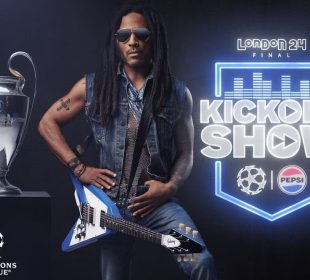 Lenny Kravitz en la Champions