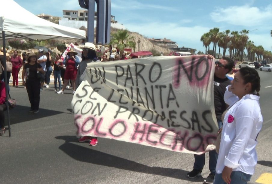 Manifestación de maestros