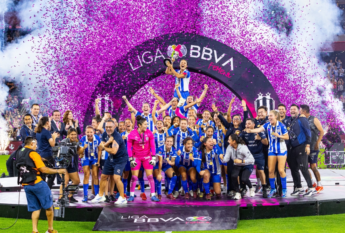 Liga MX Femenil Rayadas, nuevas campeonas del Clausura 2024