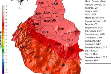 Onda de calor en CDMX