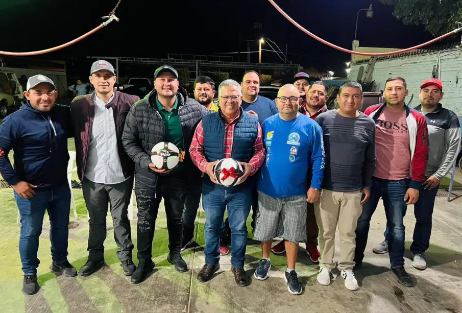 Participantes del Torneo de Fut 7 Gorditos