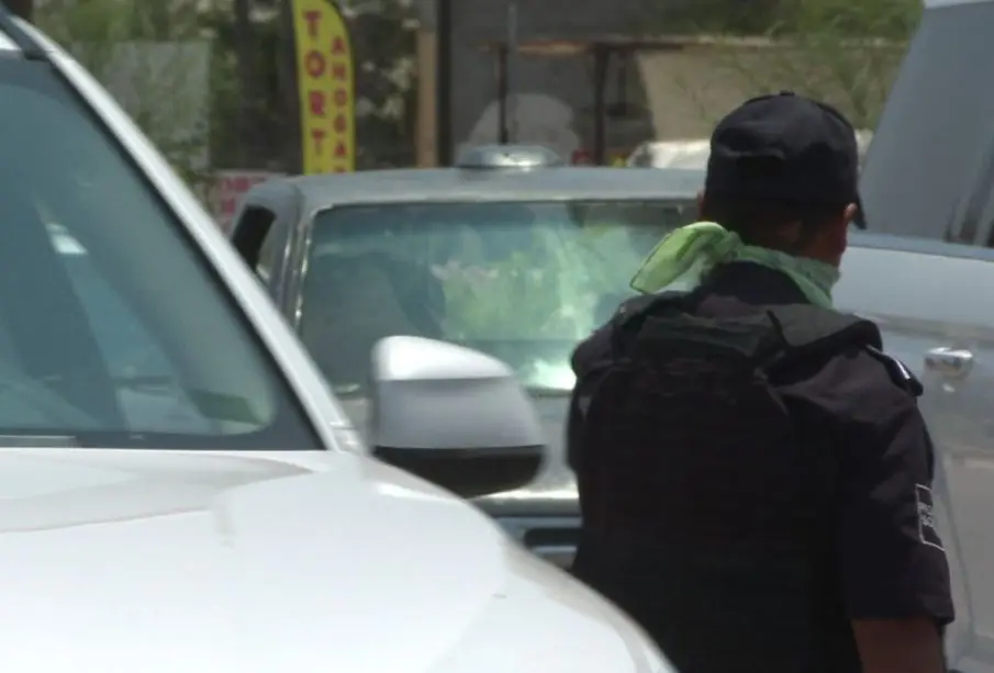 Policía municipal en operativo