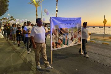 Recuerdan a Ali Jasel Suárez con caminata en La Paz