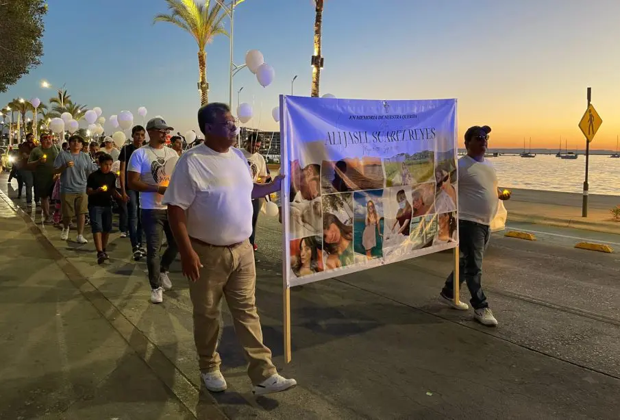 Recuerdan a Ali Jasel Suárez con caminata en La Paz