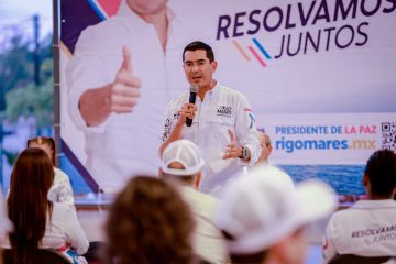 Rigo Mares, candidato a la presidencia municipal de La Paz