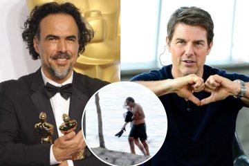 Tom Cruise y Alejandro González Iñarritu