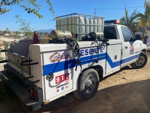 Bomberos sufren por la falta de combustible en El Sargento y La Ventana