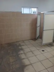 En el olvido gimnasio de la unidad deportiva Nuevo Sol en La Paz