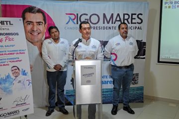 Rigo Mares presenta proyectos para el desarrollo de La Paz