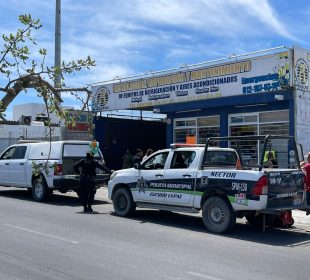 Muere hombre a causa de un infarto afuera de negocio en La Paz