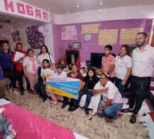 Casa Hogar Diseñada para Crecer recibe más de 160 mil pesos en donativos