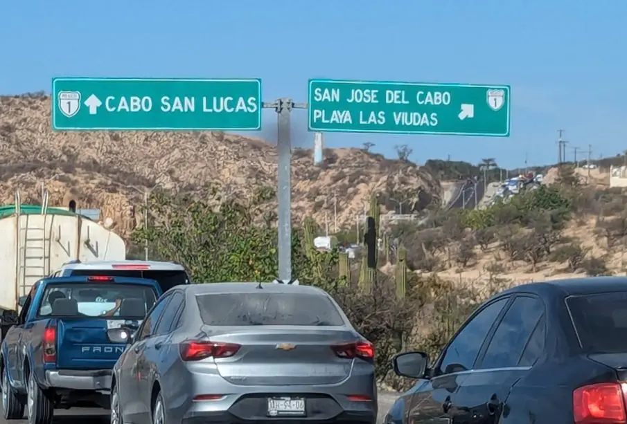 Caos vial y protestas marcan la visita de Claudia Sheinbaum a Los Cabos