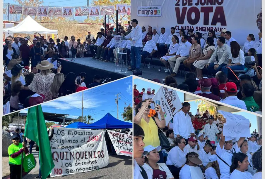 Entre conflictos y tensiones, así fue la polémica visita de Claudia Sheinbaum a Los Cabos