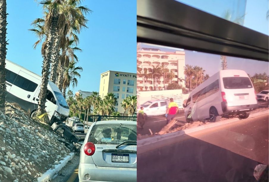 Vehículo quedó en media avenida