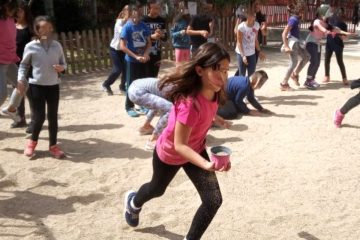 Niños participan en Agroolimpiadas de La Paz