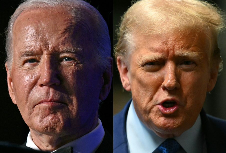 Biden y Trump