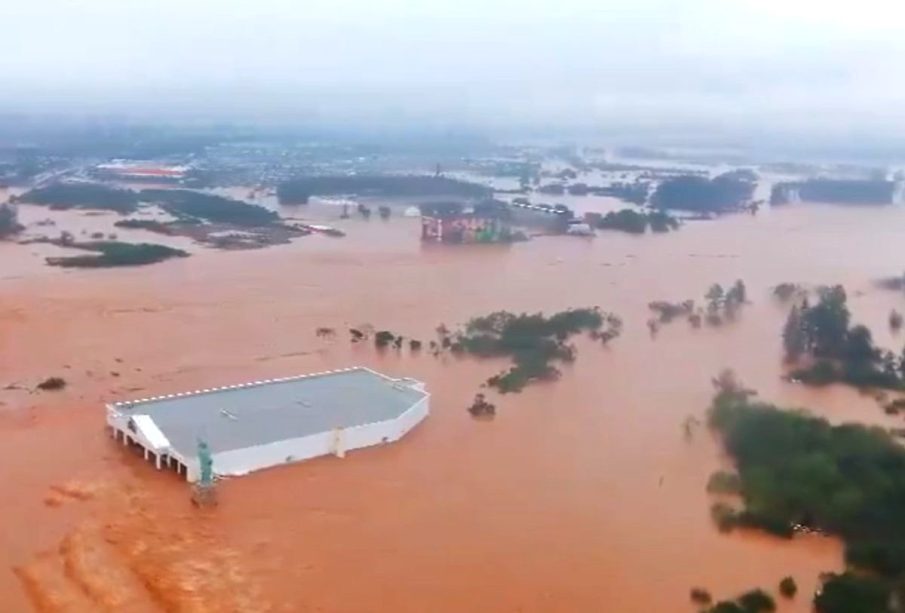 Inundaciones en Brasil