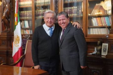 AMLO y David Monreal.