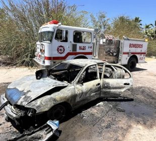 Incendio de autos.