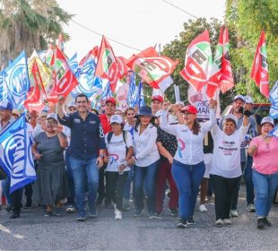 Rigo Mares en campaña