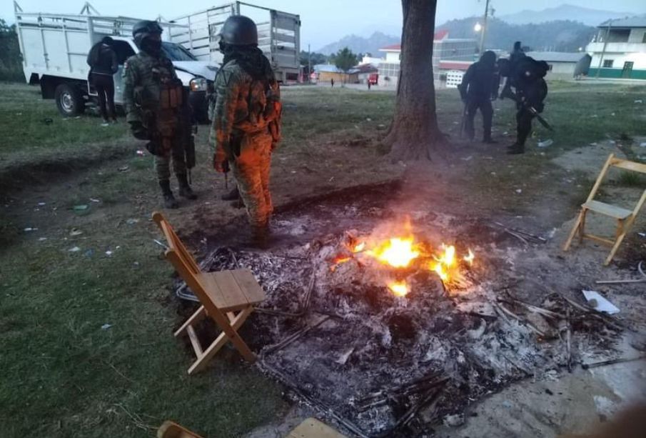 Hombres armados matan a 2 personas en casilla de municipio indígena de Chiapas