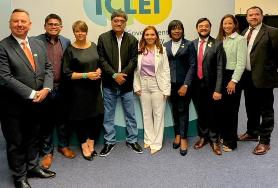 Autoridades de Los Cabos participan en el Congreso Mundial del ICLEI en Brasil