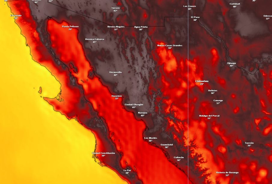 Clima extremo BC y Mexicali