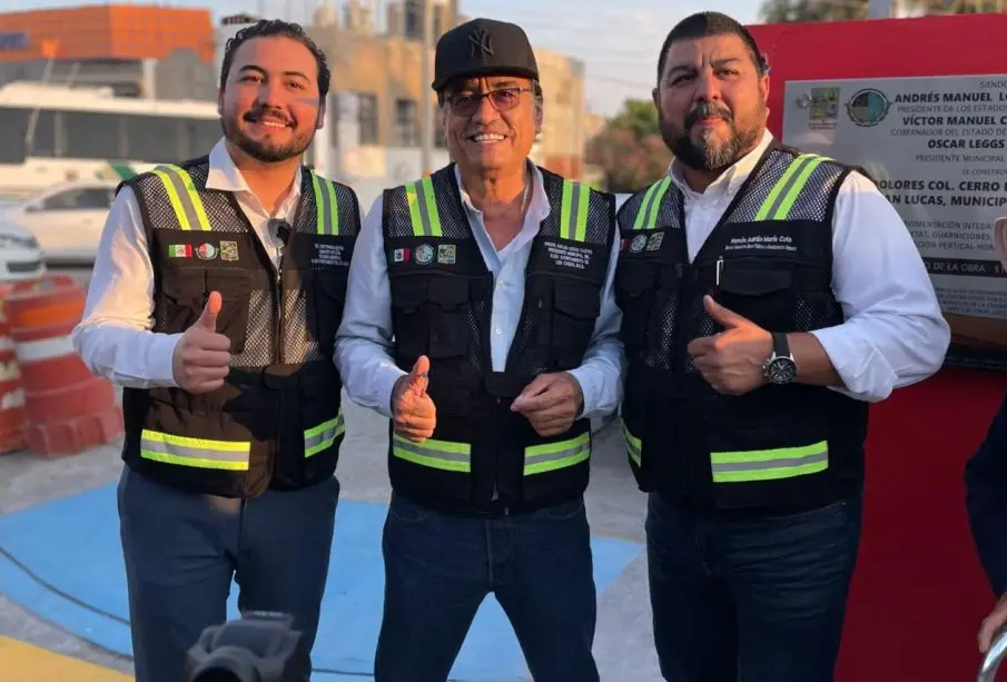 Entregan pavimentación de la calle Misión Dolores de Cabo San Lucas
