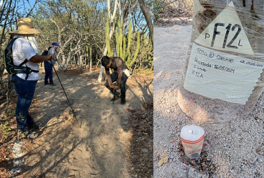 Fosas clandestinas de La Paz