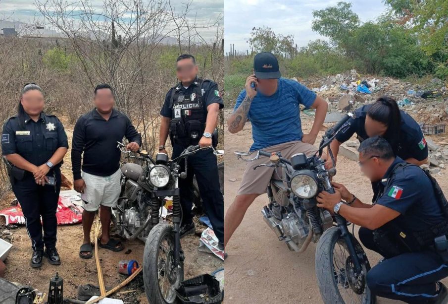 Mitad de robos de motos en BCS se concentran en Los Cabos