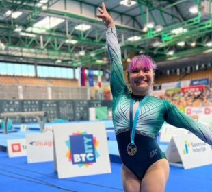 (VIDEO) Alexa Moreno se cuelga la medalla de oro en la Copa del Mundo de Eslovenia