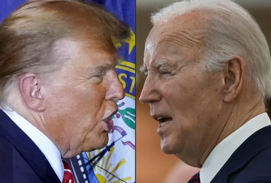 Trump y Biden