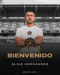 Elías Hernández, exjugador de Cruz Azul, se une al Club Atlético La Paz