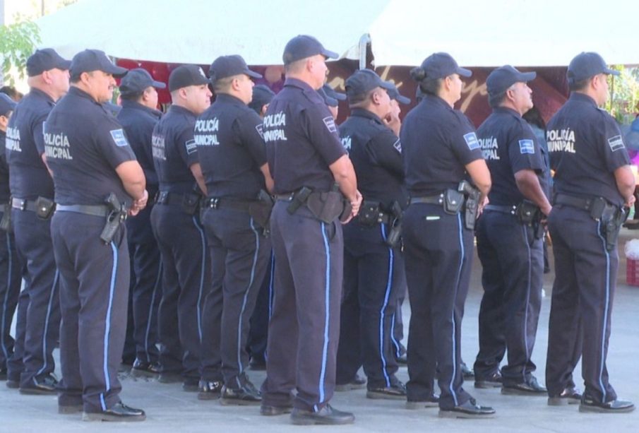 Policías en Los Cabos