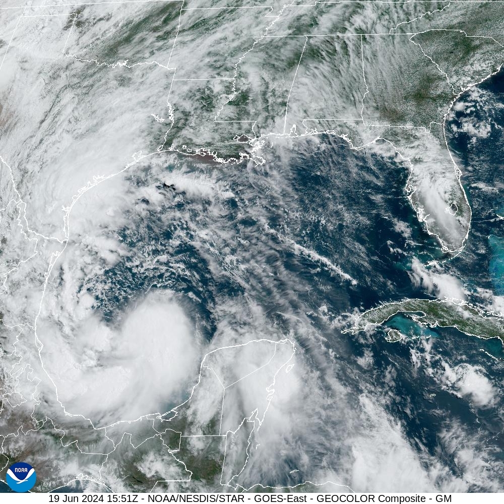 Storm Alberto: This is what the first hurricane looks like from space