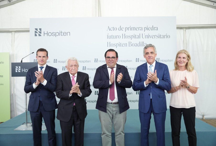 Hospiten pone la primera piedra de su futuro hospital universitario en Madrid