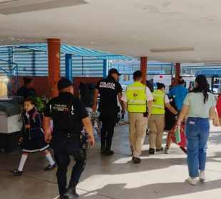 Accidente en primaria de La Paz