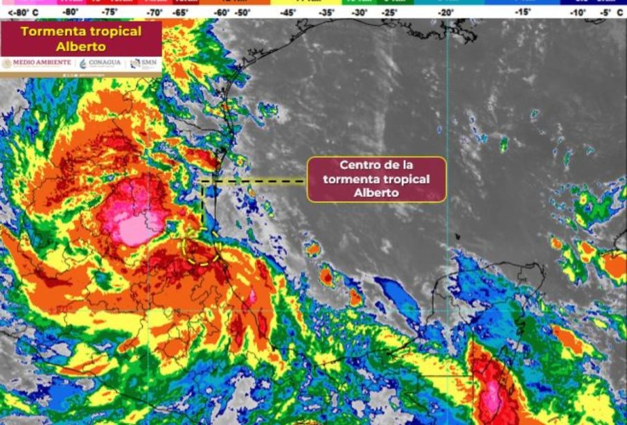 Tormenta Alberto.