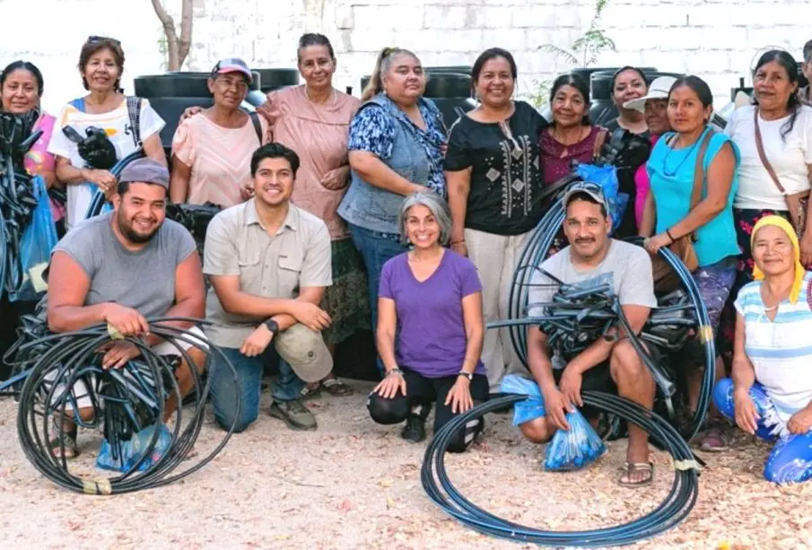 Personas del programa de huertos