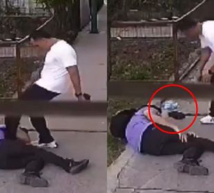 (VIDEO) Violento sujeto asalta y golpea a estudiante de la UAM en CDMX