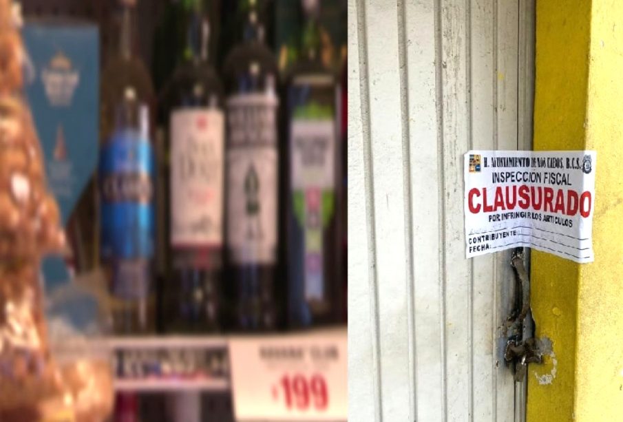 Venta de alcohol en Los Cabos