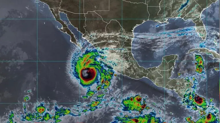 Esto representa cada color del sistema de alerta en fase de ciclón