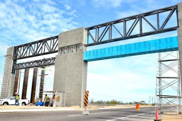 Obras viales en La Paz