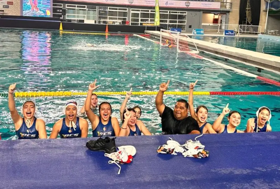 Jugadoras de Polo Acuático en los Nacionales Conade