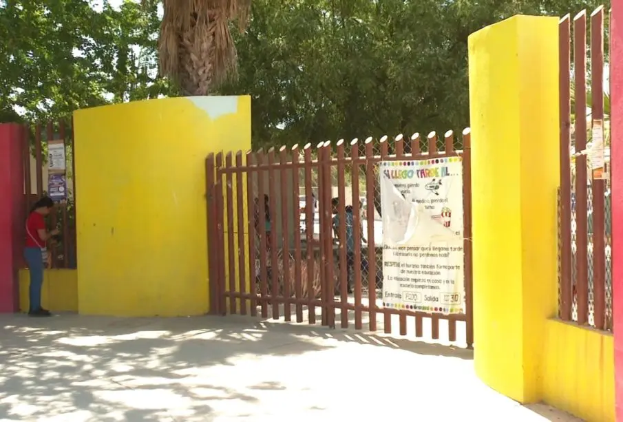 Escuela sin energía eléctrica