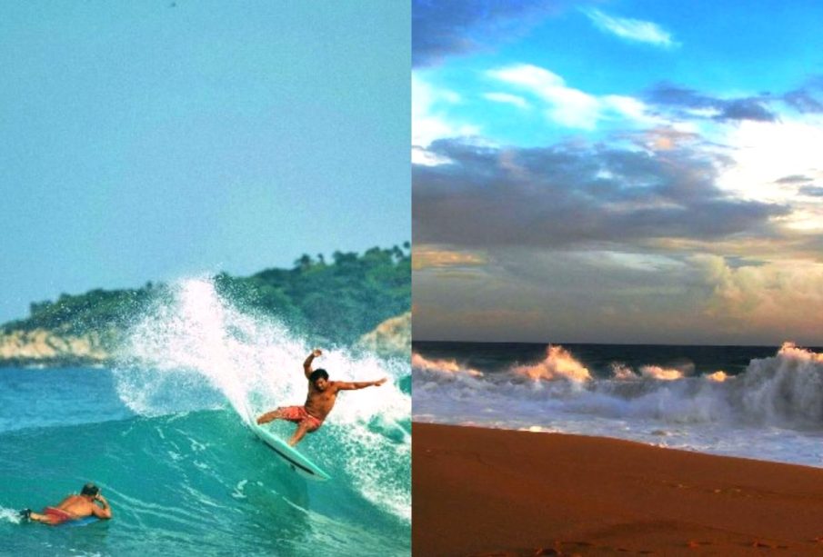 Surf en el mar de Todos Santos