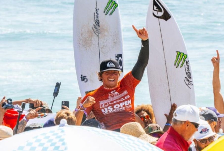 Alan Cleland gana el US Open de Surf, mexicano triunfa en torneo