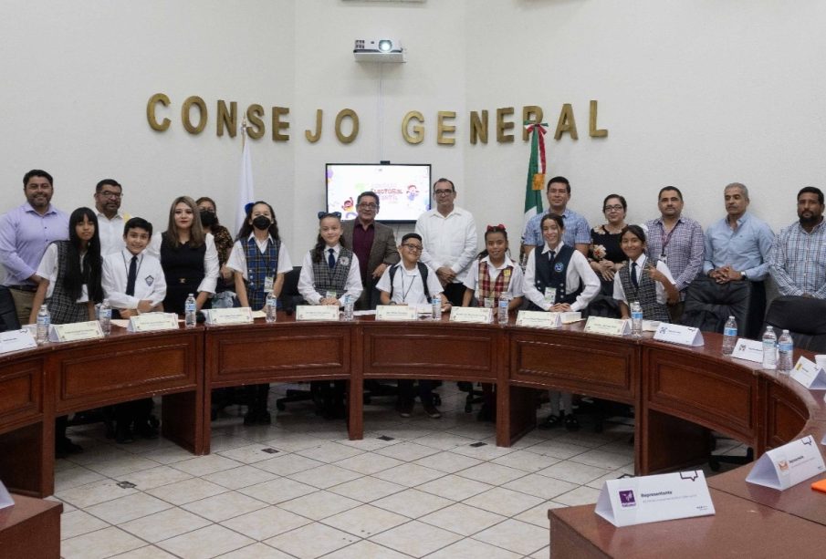 Segundo Consejo Electoral Infantil 2024 en La Paz, BCS