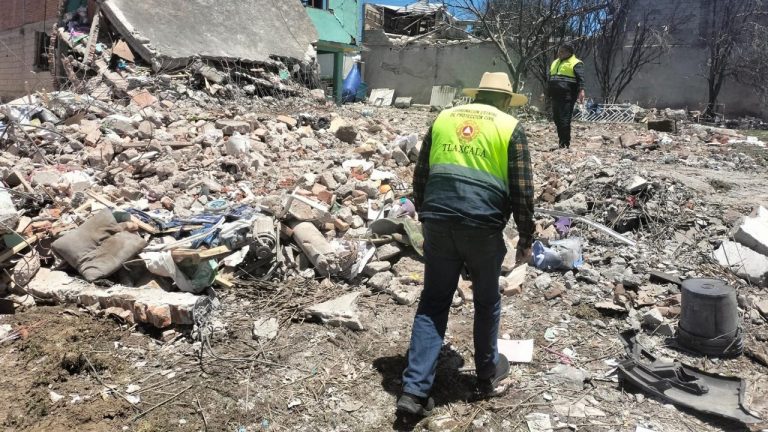 Tres muertos por explosión de pirotecnia en Tlaxcala